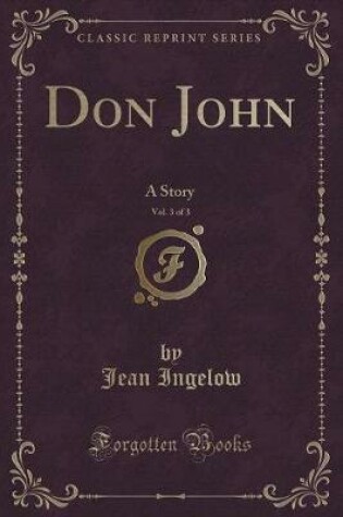 Cover of Don John, Vol. 3 of 3