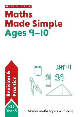 Book cover for Maths Made Simple Ages 9-10