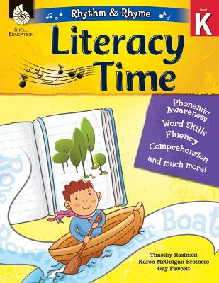 Book cover for Rhythm & Rhyme Literacy Time Level K