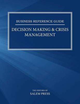 Book cover for Decision Making & Crisis Management