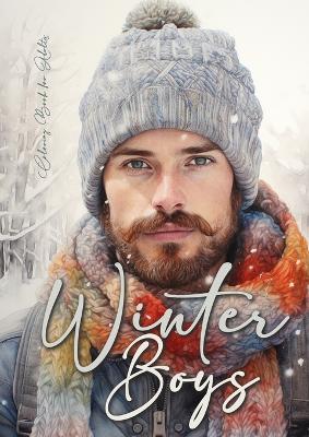 Cover of Winter Boys Coloring Book for Adults