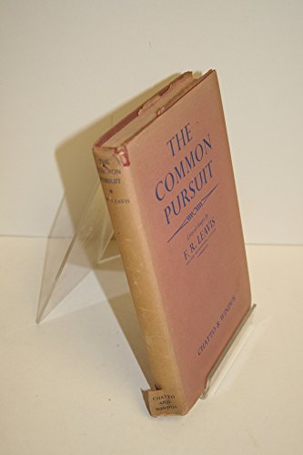 Cover of The Common Pursuit