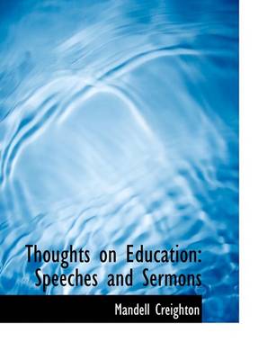 Book cover for Thoughts on Education