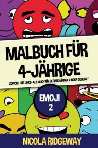 Cover of Malbuch für 4-Jährige (Emoji 2)