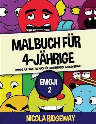 Book cover for Malbuch für 4-Jährige (Emoji 2)