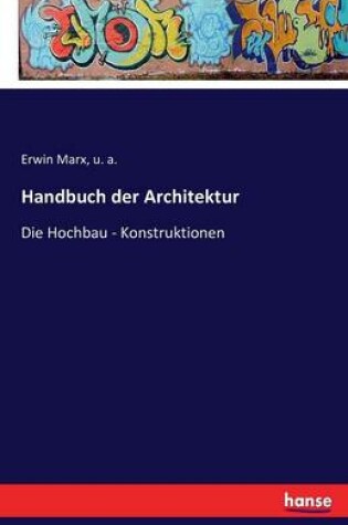 Cover of Handbuch der Architektur
