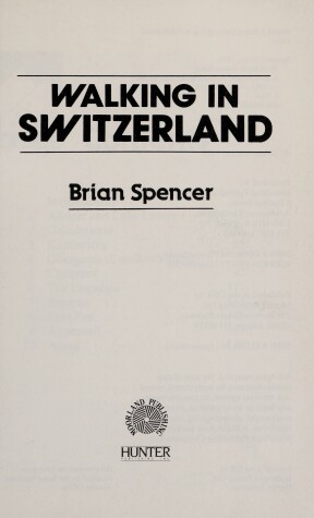 Book cover for Walking in Switzerland