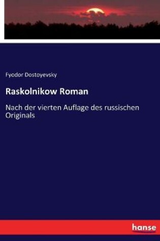 Cover of Raskolnikow Roman