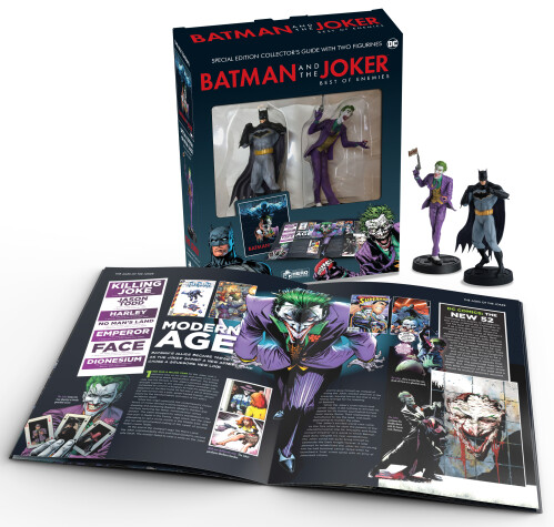 Book cover for Batman and The Joker Plus Collectibles