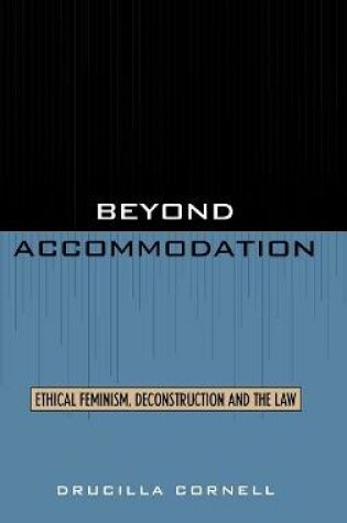 Cover of Beyond Accommodation