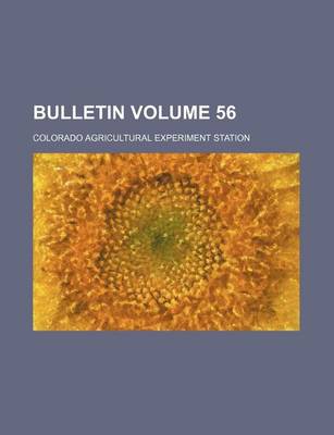 Book cover for Bulletin Volume 56