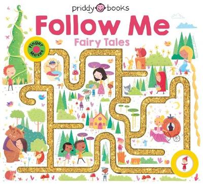 Book cover for Maze Book: Follow Me Fairy Tales