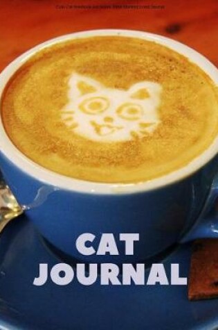 Cover of Cute Cat Notebook for Notes Jotter Blanked Lined Journal