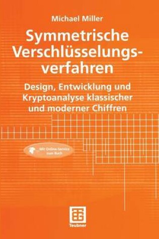 Cover of Symmetrische Verschlusselungsverfahren