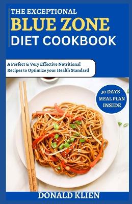 Book cover for The Exceptional Blue Zone Diet Cookbook