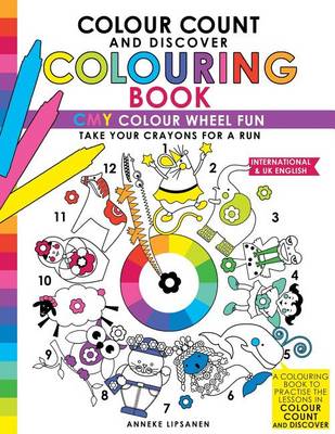 Book cover for Colour Count and Discover Colouring Book