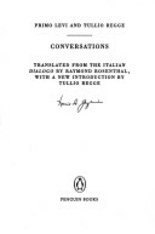 Cover of Conversations