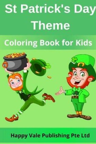 Cover of St Patrick's Day Theme Coloring Book for Kids