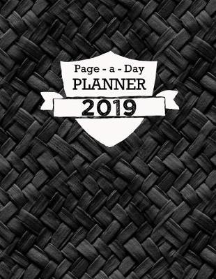 Book cover for Page a Day Planner 2019