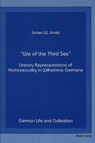 Cover of We of the Third Sex