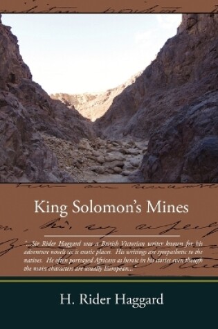 Cover of King Solomons Mines