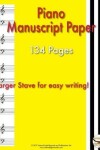 Book cover for Piano Manuscript Paper