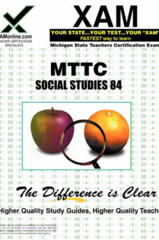 Cover of MTTC Social Studies 84