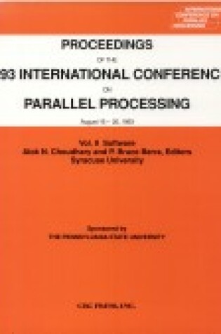 Cover of Proceedings of 22nd International Conference Parallel Processing
