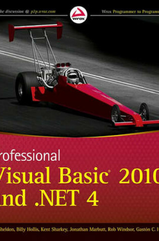 Cover of Professional Visual Basic 2010 and .NET 4