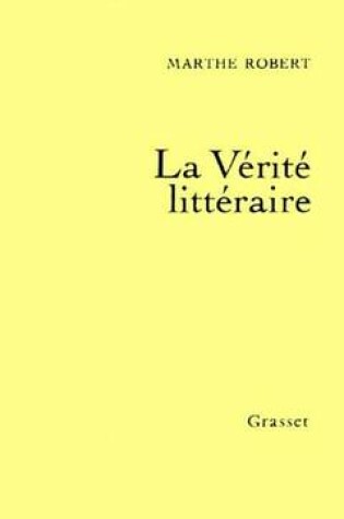 Cover of La Verite Litteraire