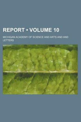 Cover of Report (Volume 10)