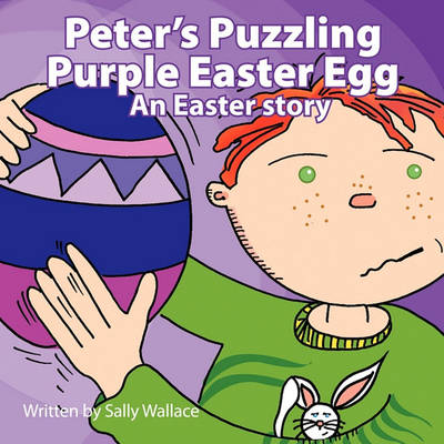 Book cover for Peter's Puzzling Purple Easter Egg