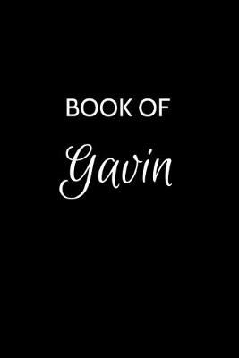 Book cover for Book of Gavin