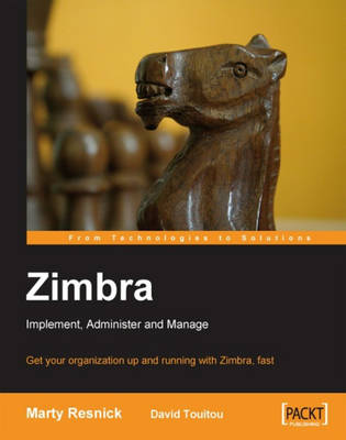 Book cover for Zimbra: Implement, Administer and Manage