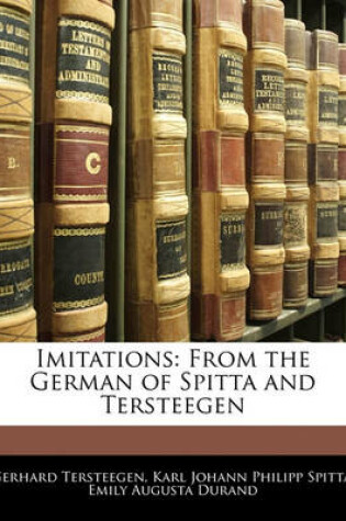 Cover of Imitations