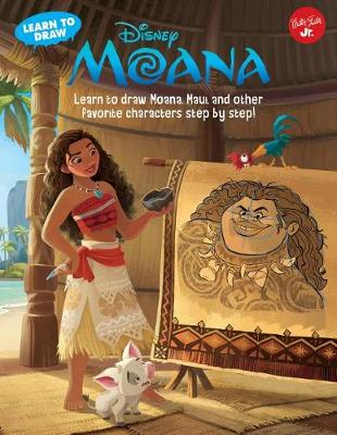 Book cover for Learn to Draw Disney Moana