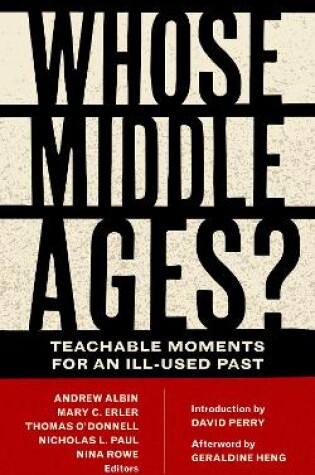 Cover of Whose Middle Ages?