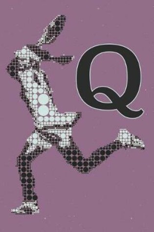 Cover of Q Monogram Initial Tennis Journal