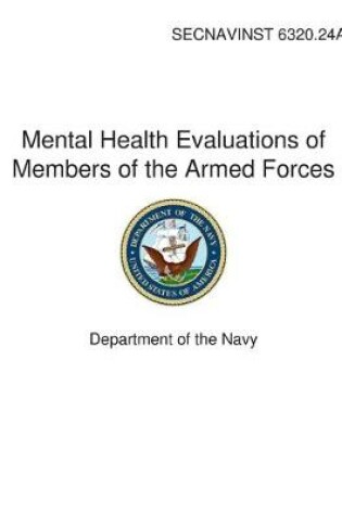Cover of Mental Health Evaluations of Members of the Armed Forces