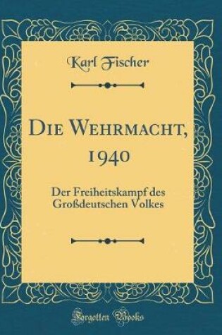 Cover of Die Wehrmacht, 1940