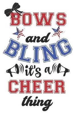 Book cover for Bows and Bling It's a Cheer Thing