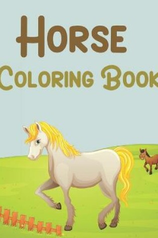 Cover of Horse Coloring Book