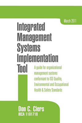 Book cover for Integrated Management Systems Implementation Tool