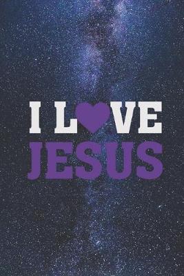 Book cover for I Heart Love Jesus - Christian Journal