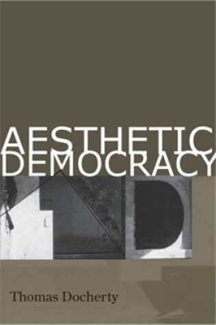Cover of Aesthetic Democracy