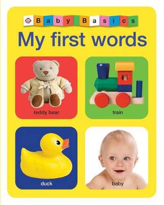 Book cover for Baby Basics: My First Words