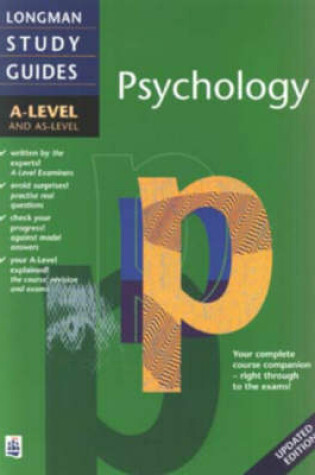 Cover of Longman A-level Study Guide: Psychology updated edition