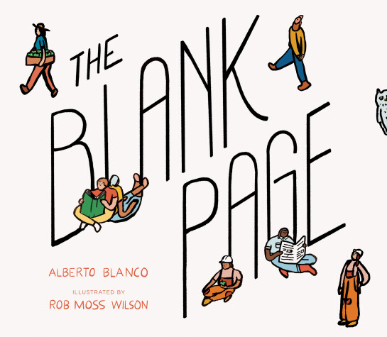 Book cover for The Blank Page