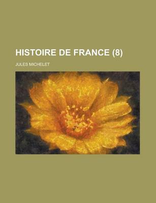 Book cover for Histoire de France (8)