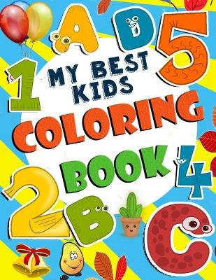 Book cover for My best Kids Coloring book